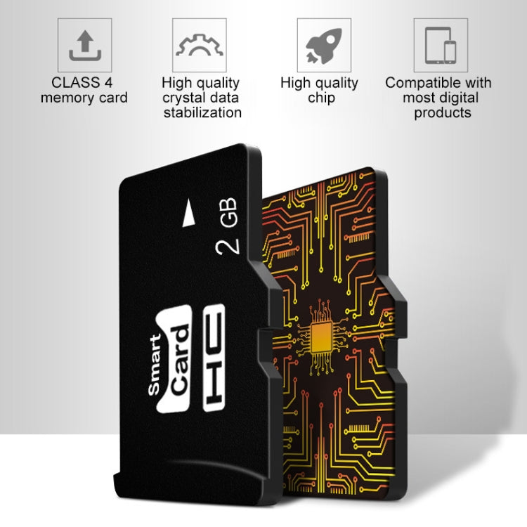 Carte mémoire Micro SD 2 Go CLASSE 4 pour gaming PC