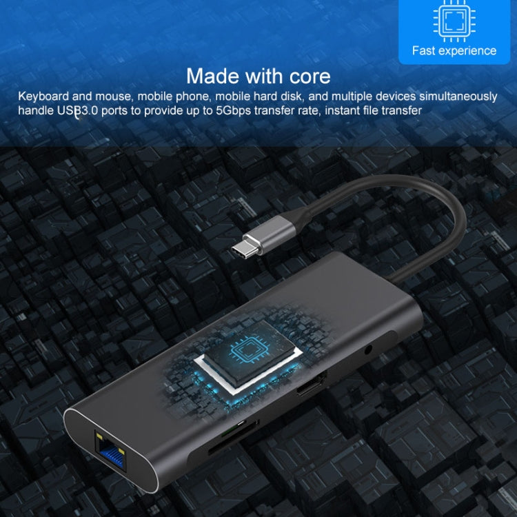 Station d'extension 9 en 1 USB-C pour PC Gaming