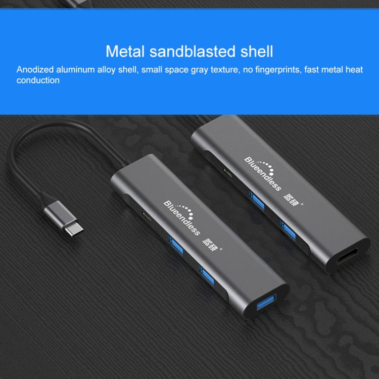 4-in-1 USB-C Hub with HDMI and PD for Gaming PCs