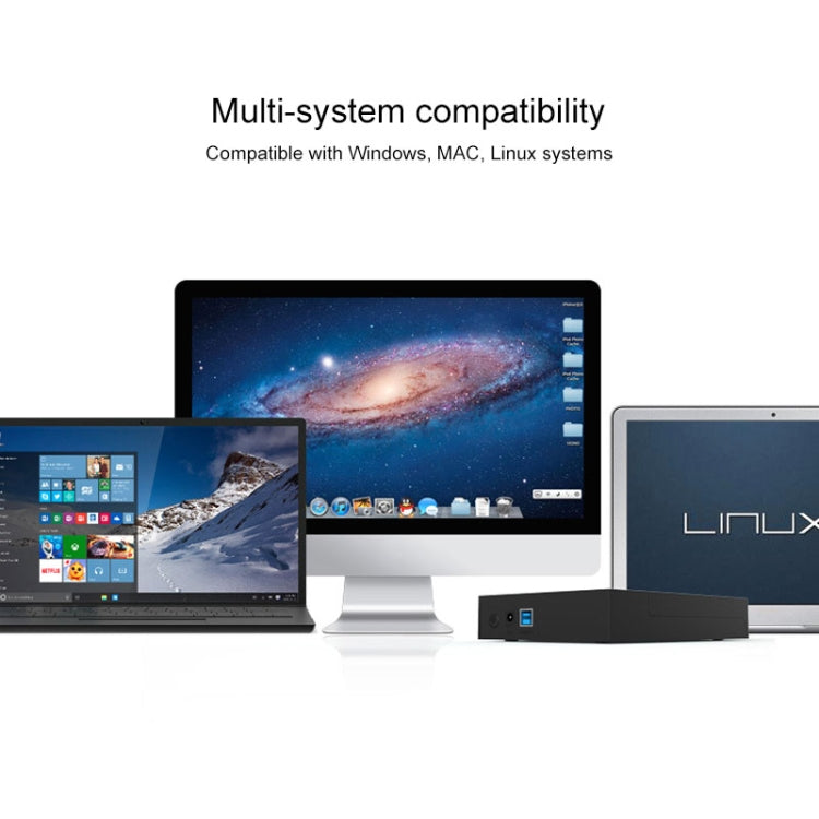 External USB 3.0 SSD Enclosure for PC - 2.5/3.5 inch
