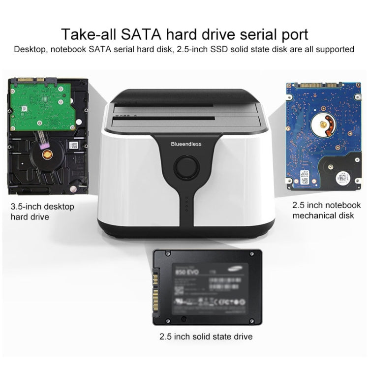 Station d'accueil disque dur SATA USB 3.0 pour gaming PC