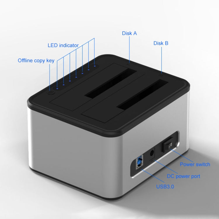 Station d'accueil disque dur SATA USB 3.0 pour gaming