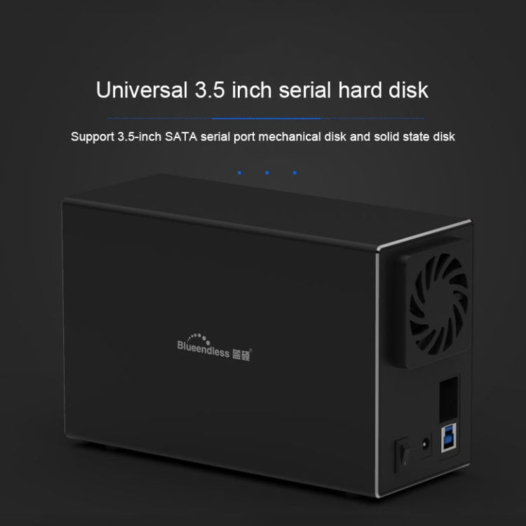 Boîtier Externe RAID USB-B pour Disques Durs 3,5" Gaming