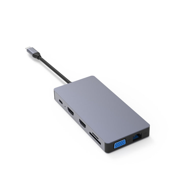 Station d'Extension USB-C 12 en 1 pour PC Gaming