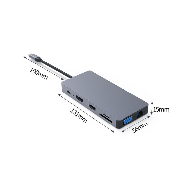 Station d'Extension USB-C 12 en 1 pour PC Gaming