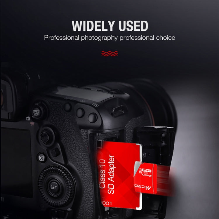 MICRODATA Carte mémoire TF(Micro SD) Classe 10 Rouge et Gris 128 Go, 128GB
