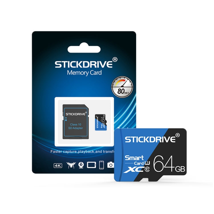 Carte mémoire TF U3 64 Go pour PC et gaming - Haute vitesse
