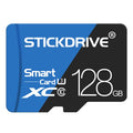 STICKDRIVE Carte mémoire TF(Micro SD) U3 haute vitesse 128 Go Bleu et noir, 128GB