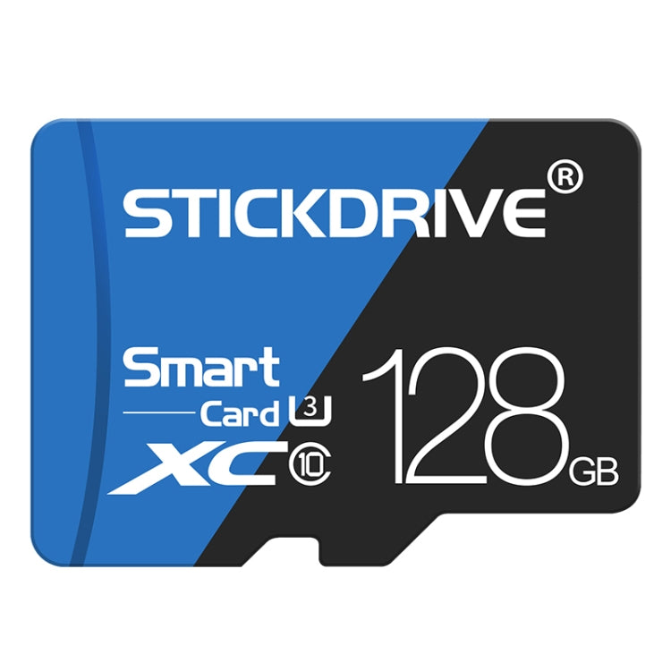 STICKDRIVE Carte mémoire TF(Micro SD) U3 haute vitesse 128 Go Bleu et noir, 128GB
