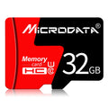 MICRODATA Red and Black U1 Memory Card TF(Micro SD) 32 GB, 32GB