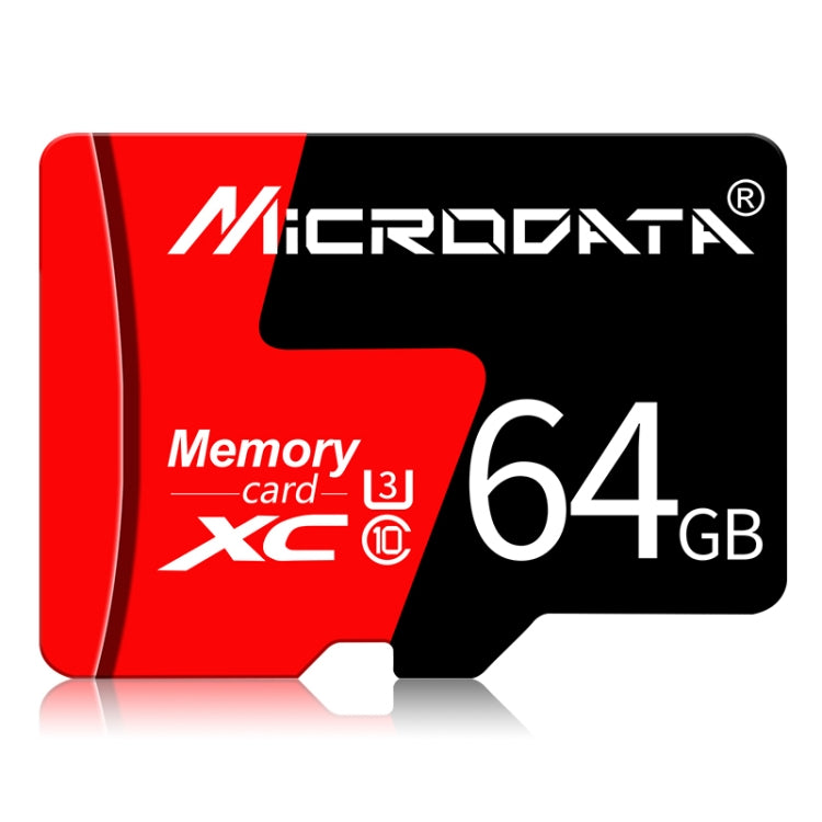 Carte mémoire U3 64 Go pour PC et gaming - Micro SD Rouge