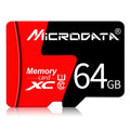 Carte mémoire U3 64 Go pour PC et gaming - Micro SD Rouge
