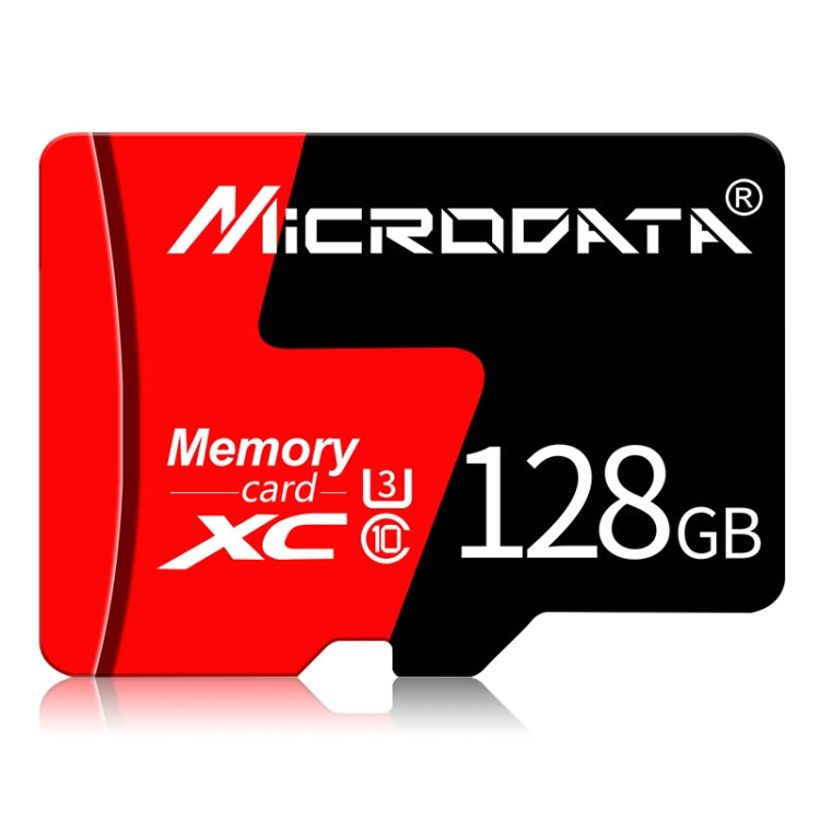 Carte mémoire U3 128 Go TF pour PC et gaming - Rouge et Noir