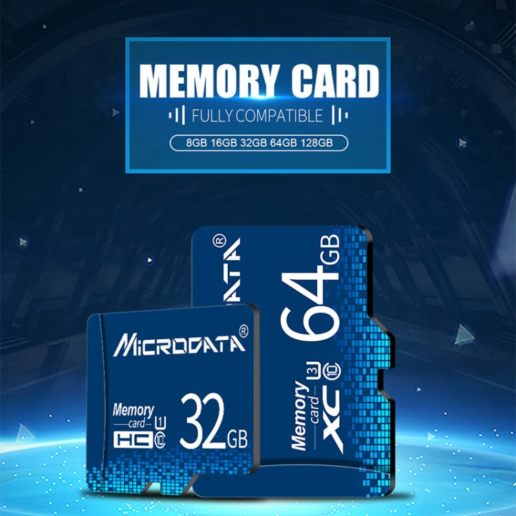 32GB U1 Blue Micro SD Memory Card for PC Gaming
