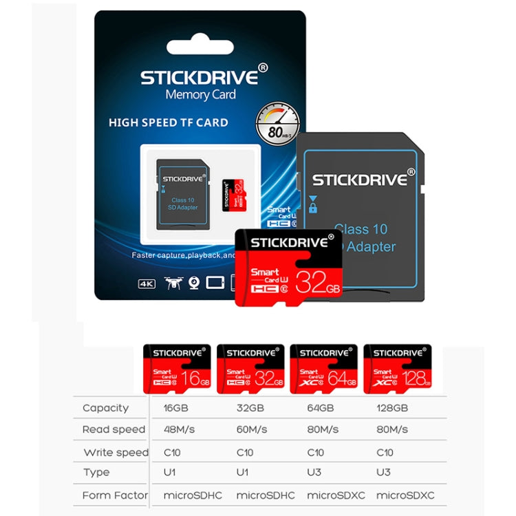 32GB High-Speed Micro SD Memory Card for Gaming