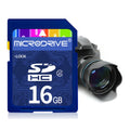 Carte mémoire SD 16 Go haute vitesse pour appareils