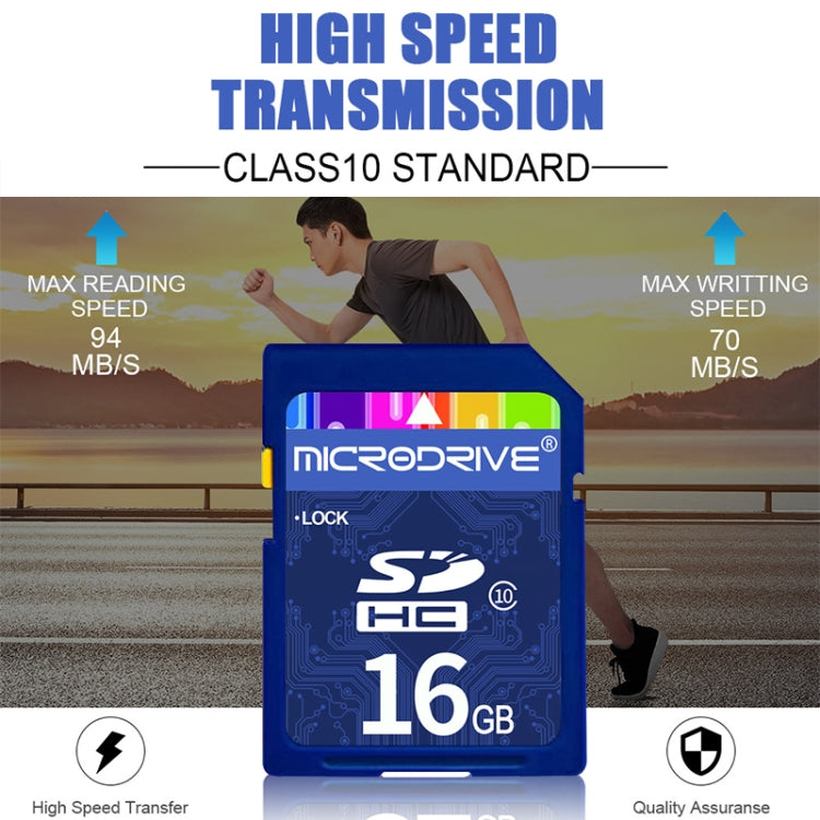 Carte mémoire SD 16 Go haute vitesse pour appareils