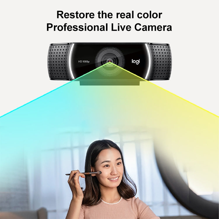 Logitech C922 Pro HD Pro Autofocus Caméra Web 1080P avec webcam intégrée, C922 Pro