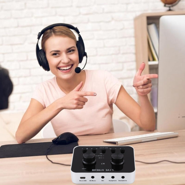 X7 USB Headset with Microphone for PC Streaming and Gaming