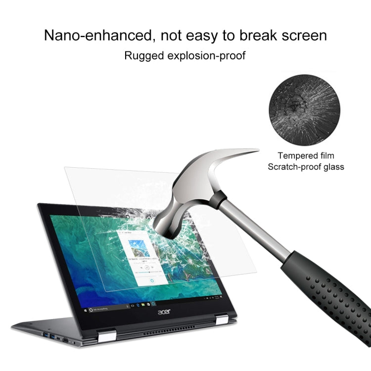 Film de protection universel en verre trempé HD pour écran d'ordinateur portable de 13,3 pouces, 13.3 inch