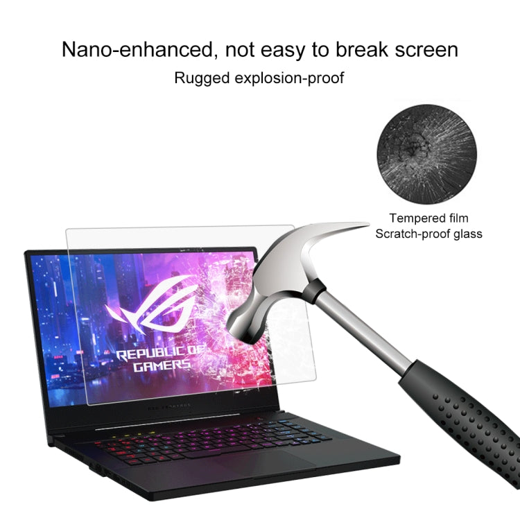 Film de protection verre trempé pour PC gaming ASUS ROG
