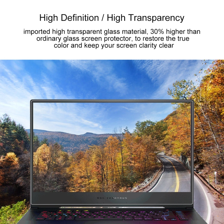 Film de protection verre trempé pour PC gaming ASUS ROG