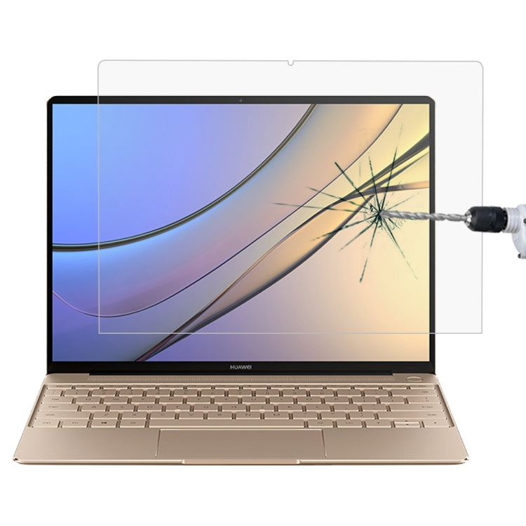 Film De Verre Trempé Plein Écran De Dureté De Surface De 0,4 Mm 9H Pour Huawei MateBook X 13,3 Pouces, MateBook X 13.3 inch