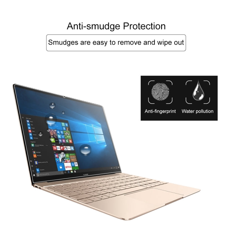 Film De Verre Trempé Plein Écran De Dureté De Surface De 0,4 Mm 9H Pour Huawei MateBook X 13,3 Pouces, MateBook X 13.3 inch