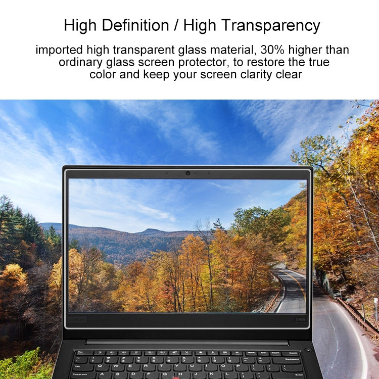 Film de Verre Trempé 9H pour Lenovo ThinkPad E485 14"
