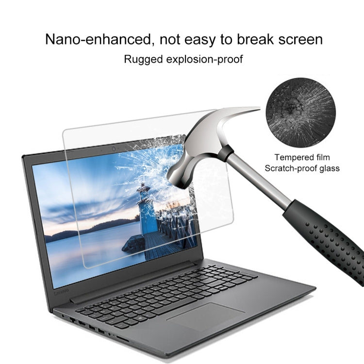 Full Screen Tempered Glass Film 9H Surface Hardness for Lenovo Ideapad 330 15.6 Inch, Lenovo 330