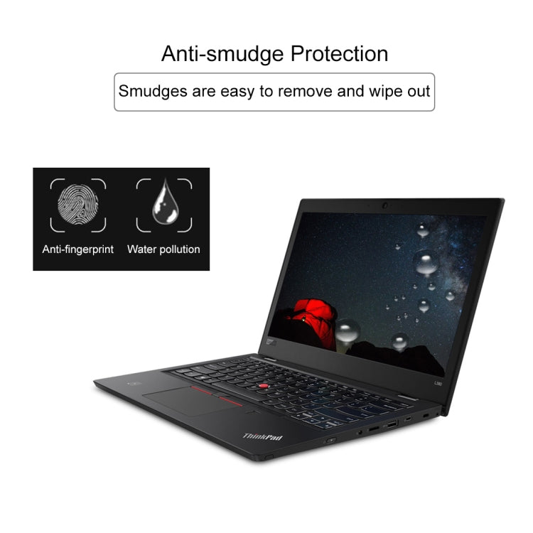 Film De Verre Trempé Plein Écran De Dureté De Surface De 0,4 Mm 9H Pour Lenovo ThinkPad L380 13,3 Pouces, Lenovo L380