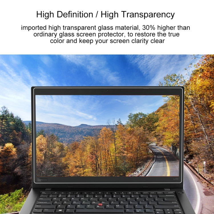 Film en Verre Trempé 9H pour Lenovo ThinkPad L480 14"