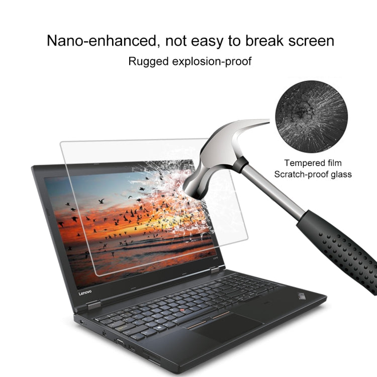Film De Verre Trempé Plein Écran Dureté De Surface 9H Pour Lenovo ThinkPad L570 15,6 Pouces, Lenovo L570