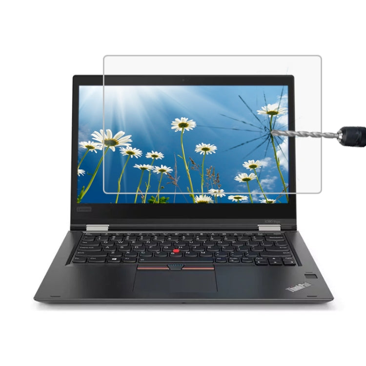 Film De Verre Trempé Plein Écran De Dureté De Surface De 0,4 Mm 9H Pour Lenovo ThinkPad X380 Yoga 13,3 Pouces, X380 Yoga