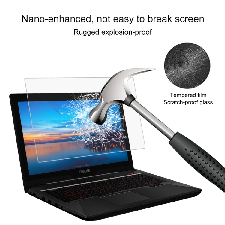 Protection en verre trempé HD pour PC ASUS FX503 15,6"