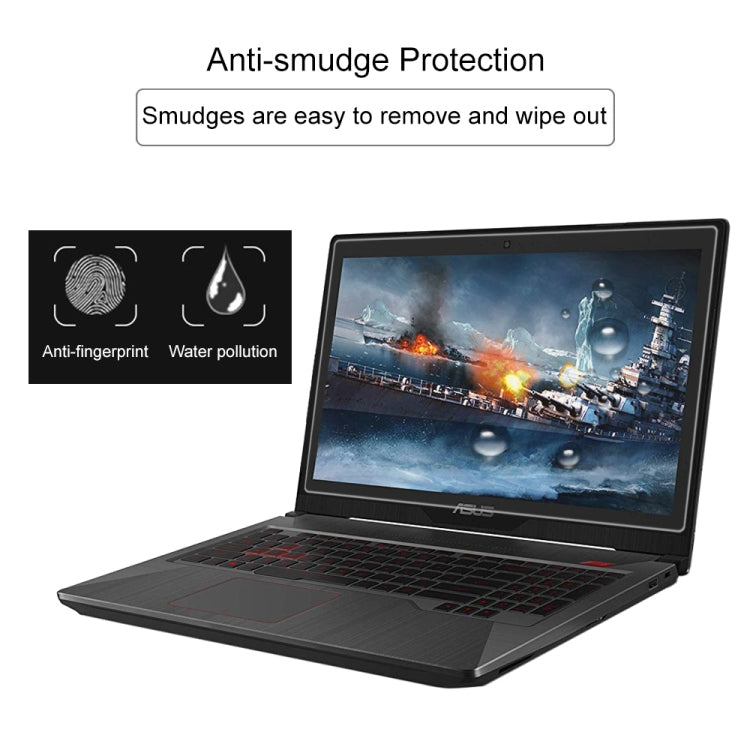 Protection en verre trempé HD pour PC ASUS FX503 15,6"