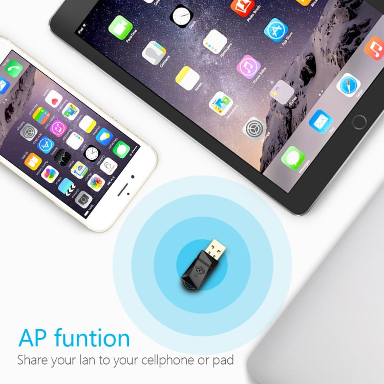 Adaptateur WiFi USB Rocketek RT-WL3 pour PC Gaming 300 Mbps