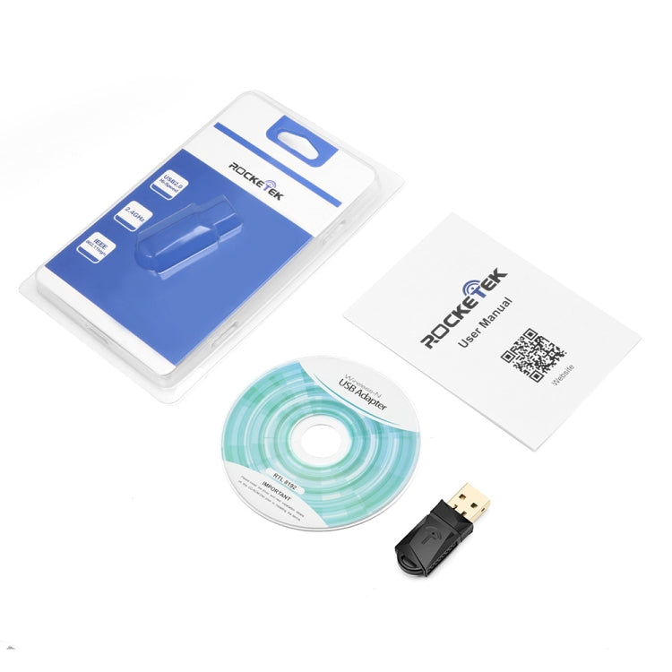 Adaptateur WiFi USB Rocketek RT-WL3 pour PC Gaming 300 Mbps