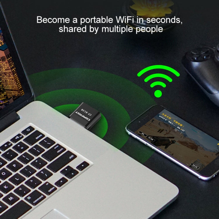 COMFAST CF-813B 650Mbps Dual Band Wifi USB Network Adapter Bluetooth, CF-813B