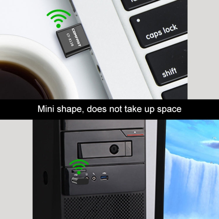 COMFAST CF-813B 650Mbps Dual Band Wifi USB Network Adapter Bluetooth, CF-813B