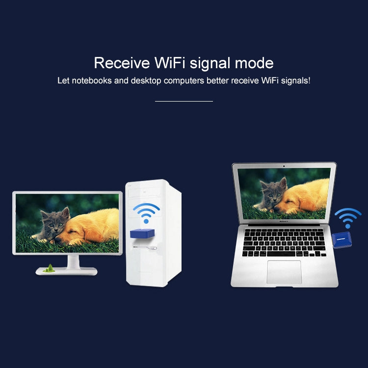 COMFAST CF-726B 650Mbps double bande Bluetooth Wifi USB adaptateur réseau récepteur, CF-726B