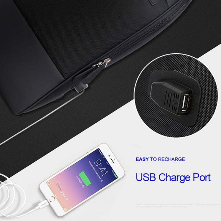 Sac à bandoulière gaming étanche avec port USB - Bopai
