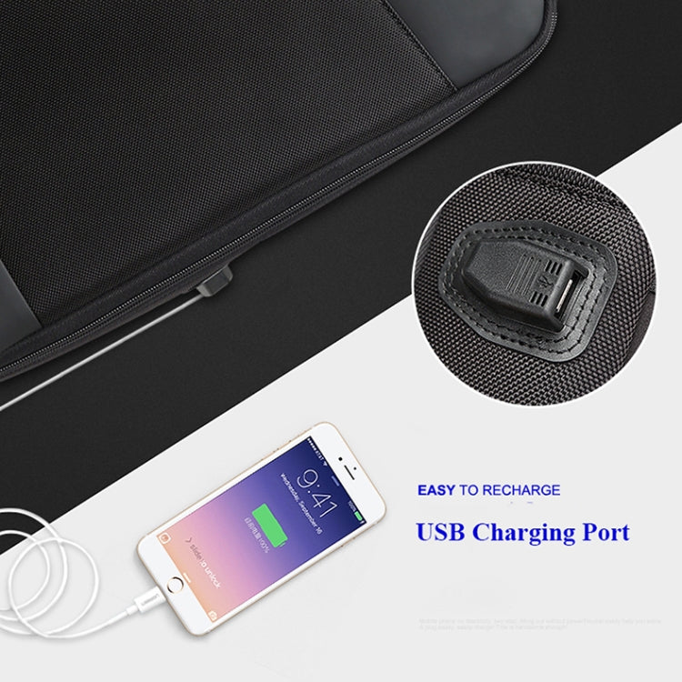 Sac à bandoulière gaming étanche avec port USB - Bopai