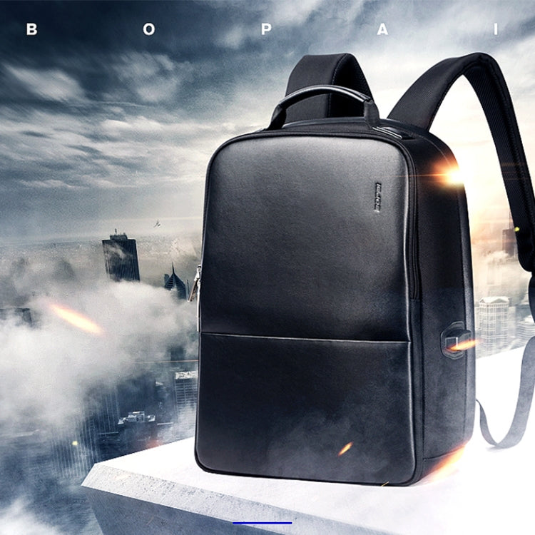 Bopai 751-006431 Sac à bandoulière double antivol étanche et de grande capacité, avec port de chargement USB, taille: 27x16,5x40 cm, 751-006431