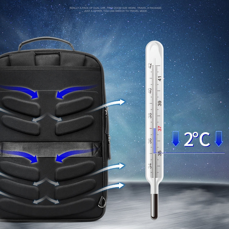 Sac à dos PC gaming grande capacité avec port USB externe