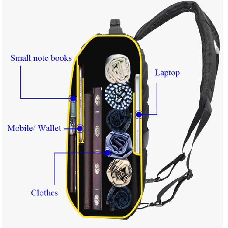 Large Capacity Gaming Laptop Backpack with External USB Port
