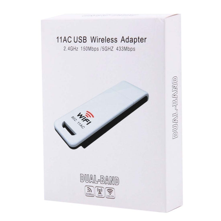802.11ac Dual Band USB WiFi Adapter for Gaming PC
