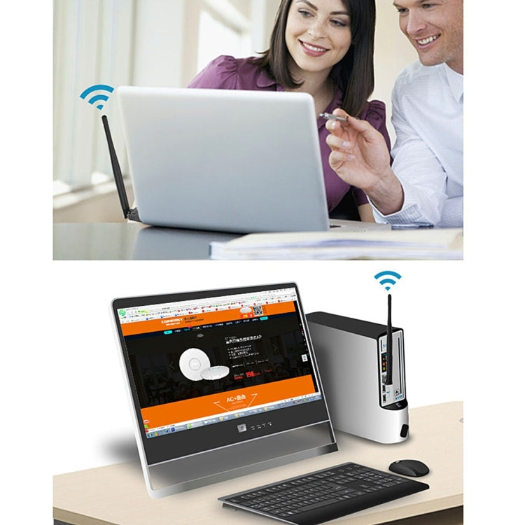 2-in-1 USB WiFi Bluetooth Adapter for Gaming PC