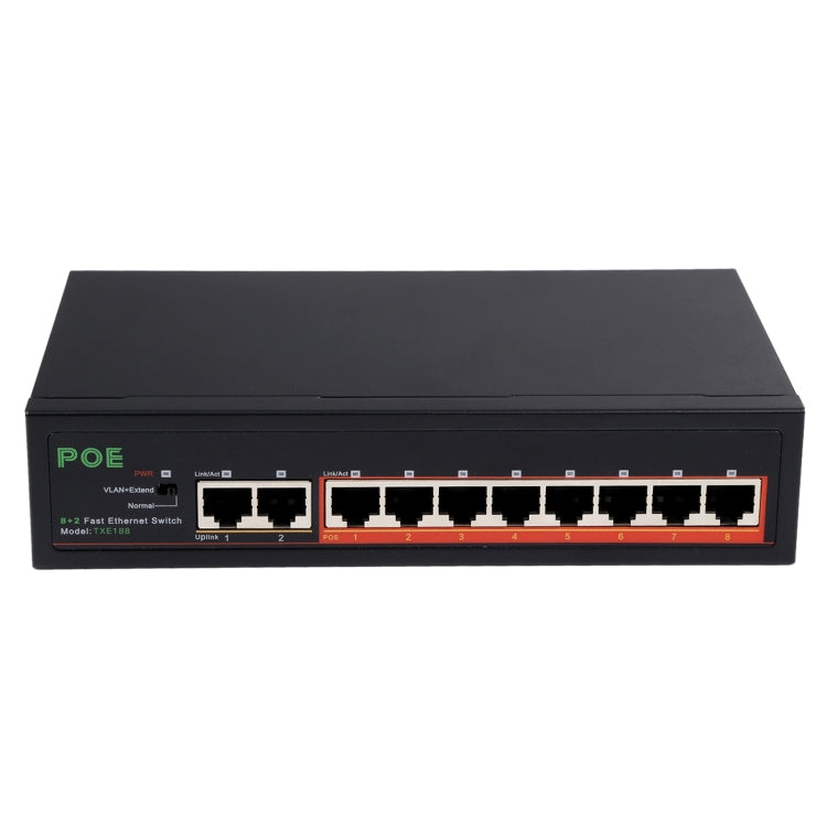 8-Port PoE Switch for IP and VoIP Networks