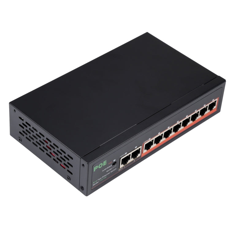 8-Port PoE Switch for IP and VoIP Networks